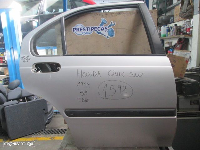 Porta POR1592 HONDA CIVIC SW 1999 5P CINZA TD - 1