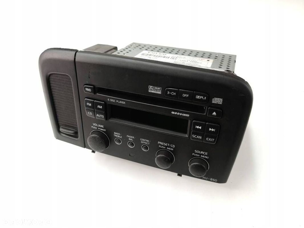 RADIO VOLVO S80 I HU850 30737705-1 - 1