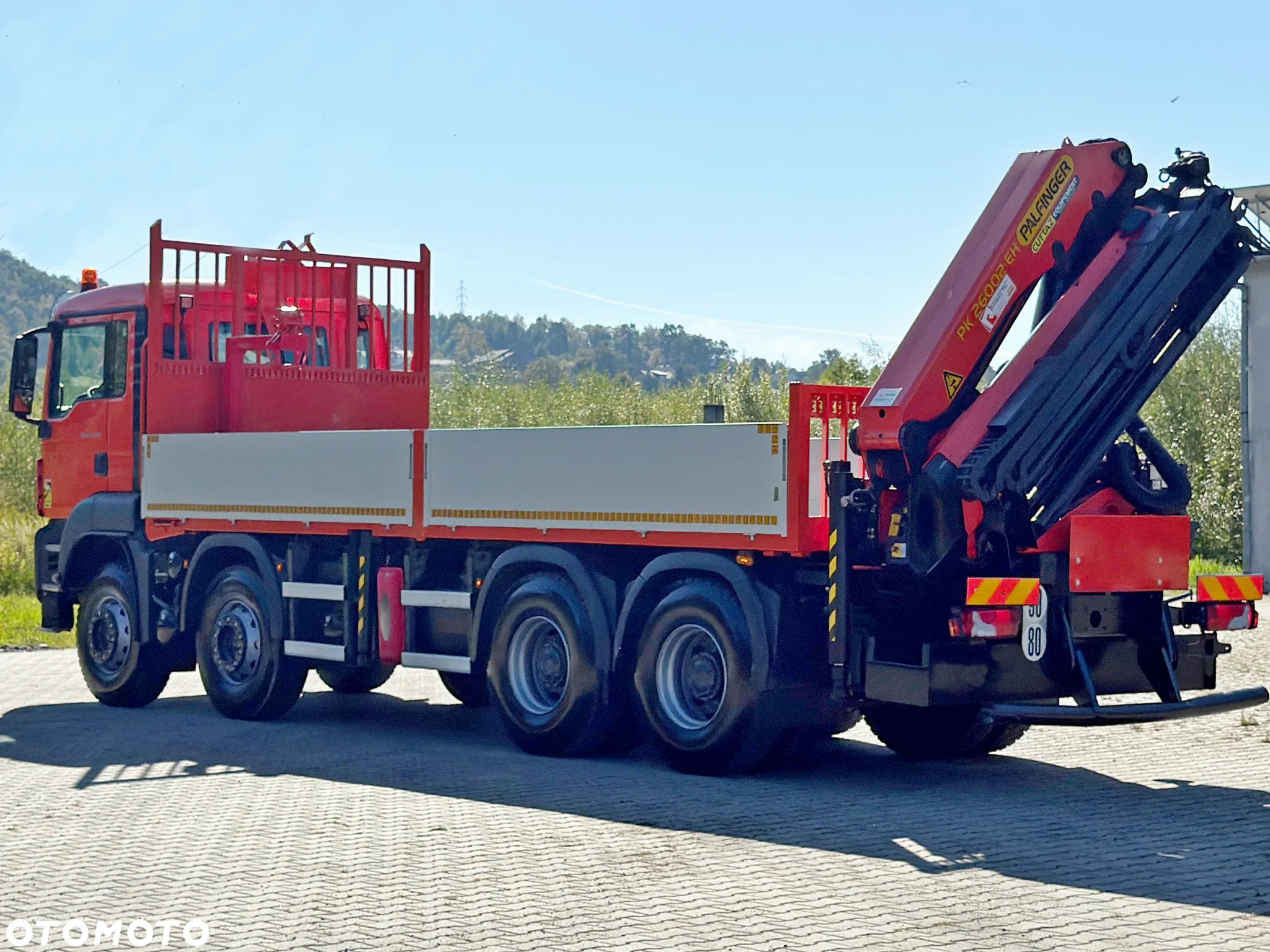 MAN TGS 35.400 * SKRZYNIA 6,80m * PK 26002 - EH D + PILOT * 8x4 * STAN BDB - 6