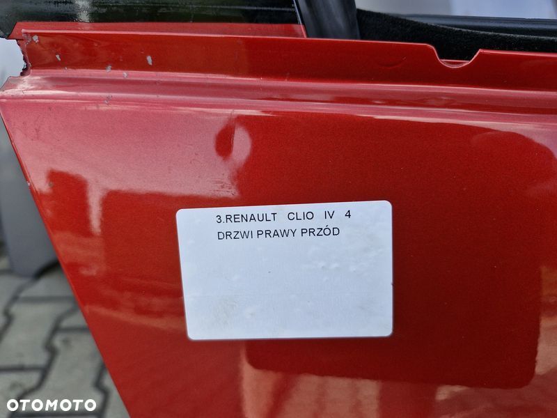 RENAULT CLIO 4 IV DRZWI PRAWY PRZÓD PRAWE PRZEDNIE TENNP - 8
