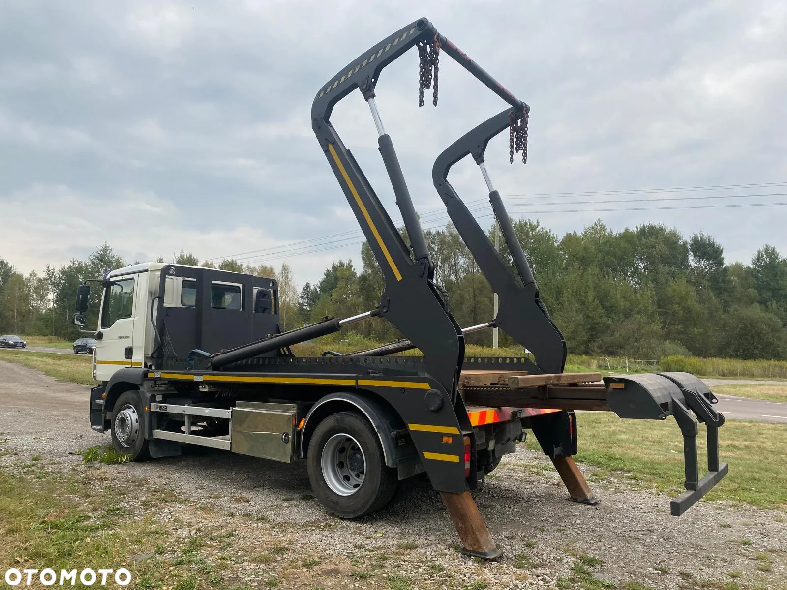 MAN TGM 18.290 / BRAMOWIEC JOAB / ROZSUWANA ZABUDOWA NA DWA KONTENERY / EURO 5 / 400.000km PRZEBIEGU - 2