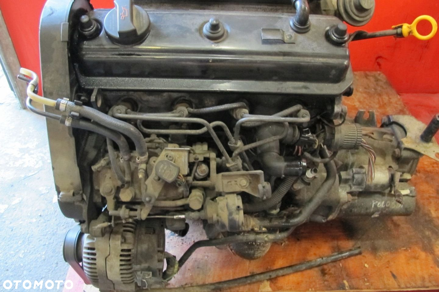 VW POLO III 6N 1.9 D FELICIA T4 SILNIK AEF KOMPLETNY  SKRZYNIA DCH - 2