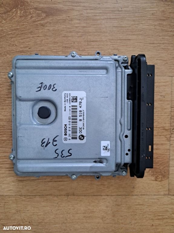 Unitate control ECU DDE calculator motor Original BMW N57 313cp 13618518478 bosch: 0281016610 - 1