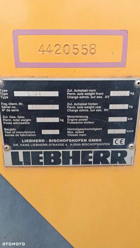 Liebherr L544 - 22