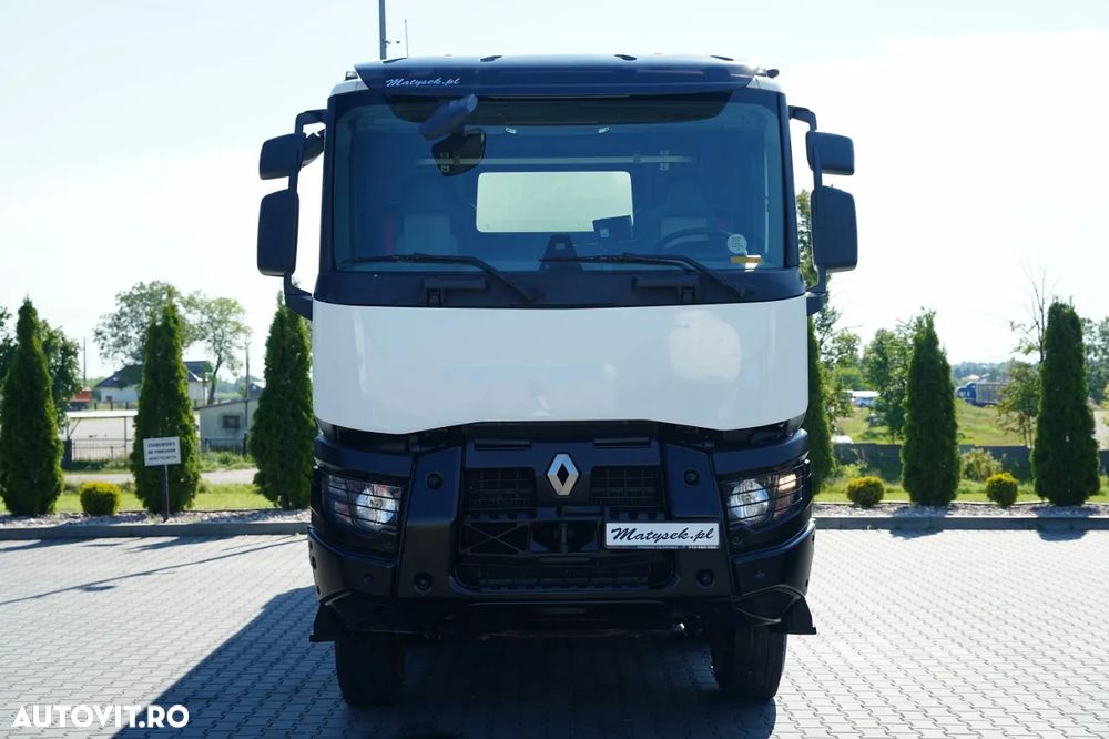 Renault C 480 / 8x4 / BASCUNÃ DUBLU - 6M / HYDRODOLTA / HYDRODOLPA / BORDAMATIC / PERDÂ AUTOMATÂ - 18