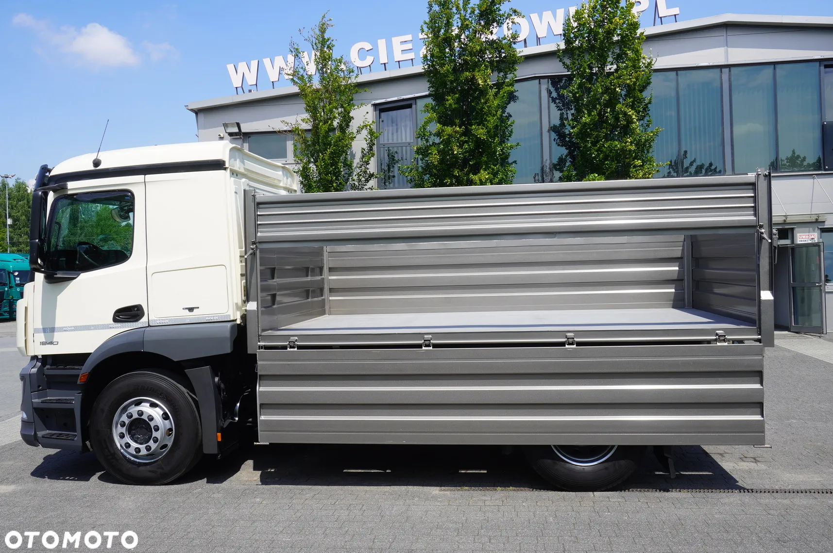 Mercedes-Benz Actros 1840 / NOWA Wywrotka 3-stronna 10 EPAL / Blokada mostu / Ład. 10 t - 12