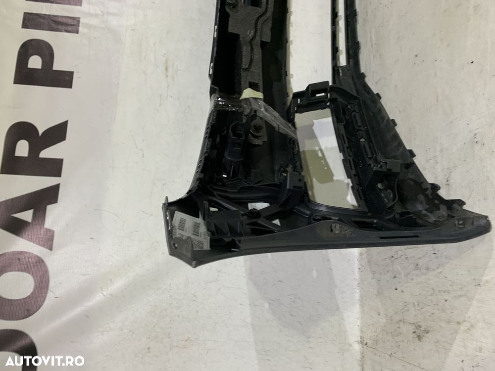 Bara fata VW Touran, 2015, 2016, 2017, 2018, 2019, cod origine OE 5TA807221A-L, cu gauri pentru spalatori faruri si senzori de parcare (4). - 14