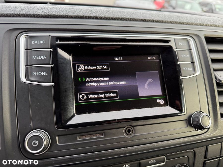 Volkswagen 2.0TDI DSG 150ps Transporter T6 Długi Webasto Parktronik SERWISOWANY Bezwypadek - 28