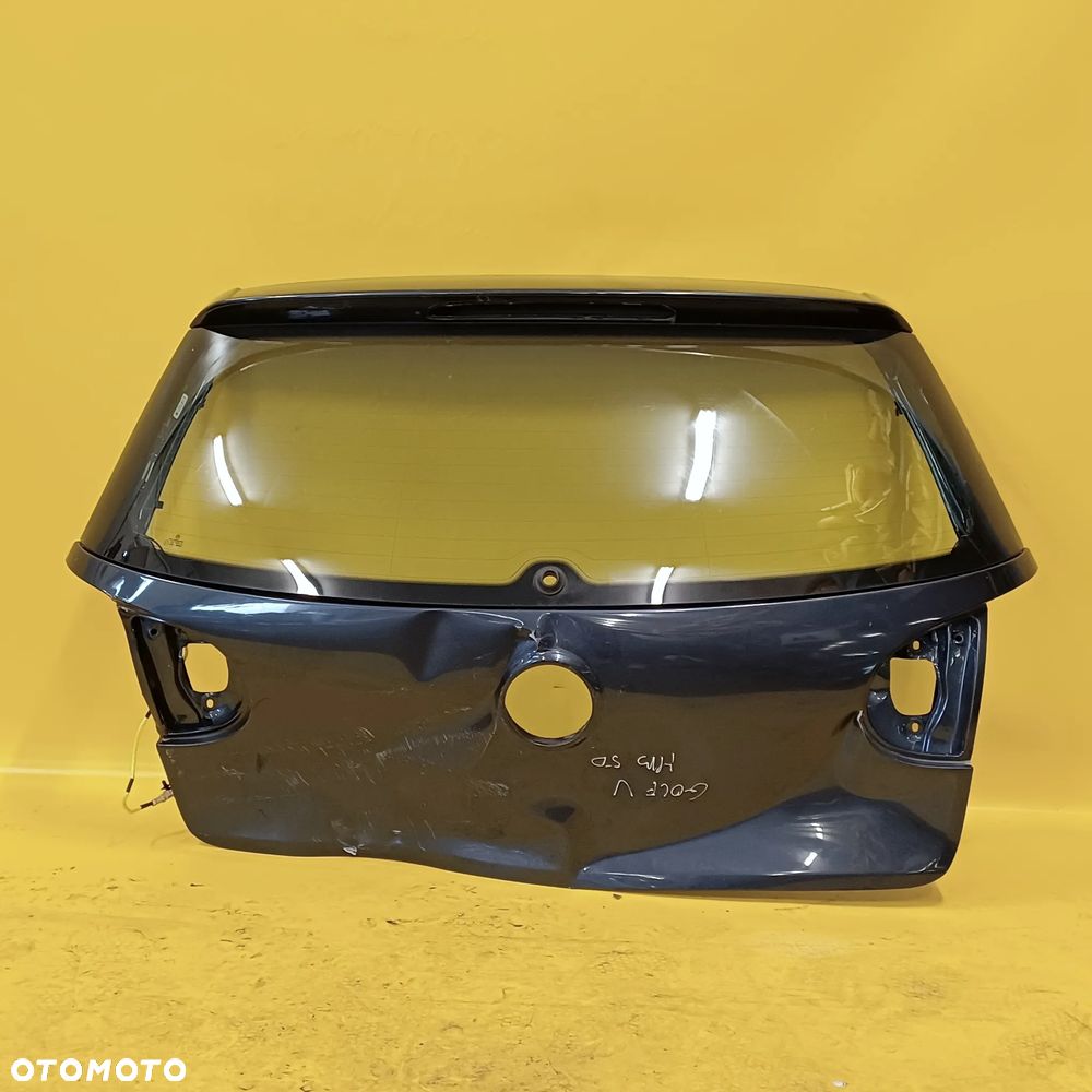 SZYBA KLAPY TYŁ TYLNA BAGAŻNIKA VW GOLF V 5D HB NR43 - 1