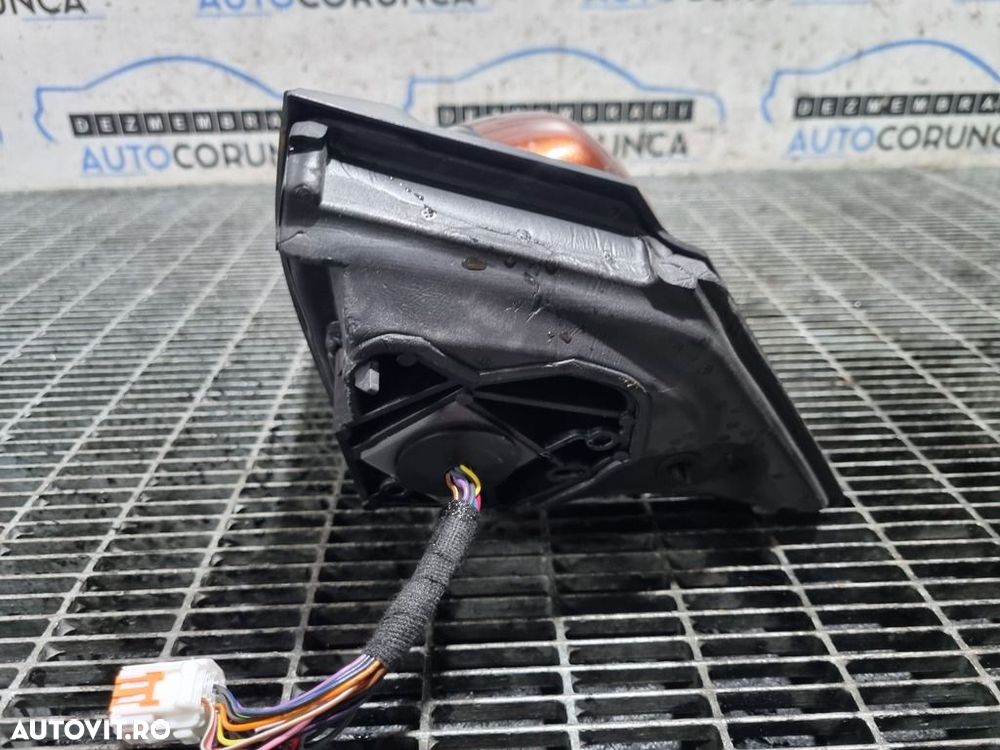 Oglinda dreapta Peugeot 3008 II 2016 - 2020 4 Usi Copper Braun Perleffekt ELG (1316) ... - 3