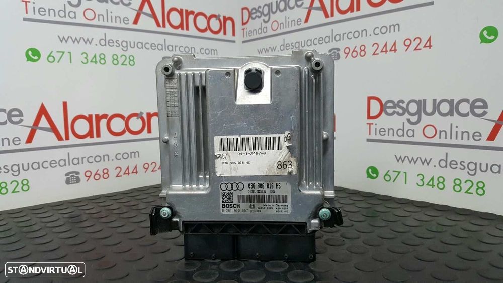 CENTRALINA DO MOTOR UCE AUDI A6 BERLINA (4F2) 2.0 TDI - 1