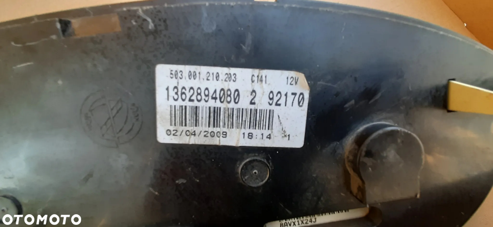 Zegary Licznik Ducato Jupmer Boxer 06-12 r Europa 152 tyś km 1362894080 503001210203 - 3