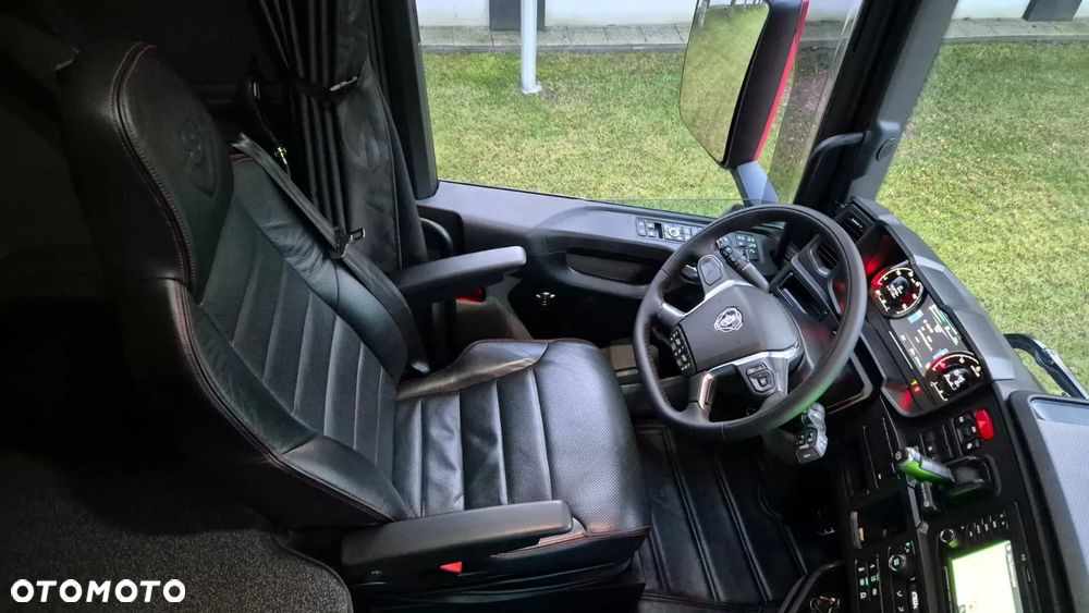 Scania SCANIA///S530///V8///2022/// FULL LED///ALUFELGI/// KLIMATYZACJA POSTOJOWA/// ZABUDOWY MIĘDZYOSIOWE/// SKÓRZANE FOTELE///WAGA/// STAN JAK NOWY///RETARDER/// - 27