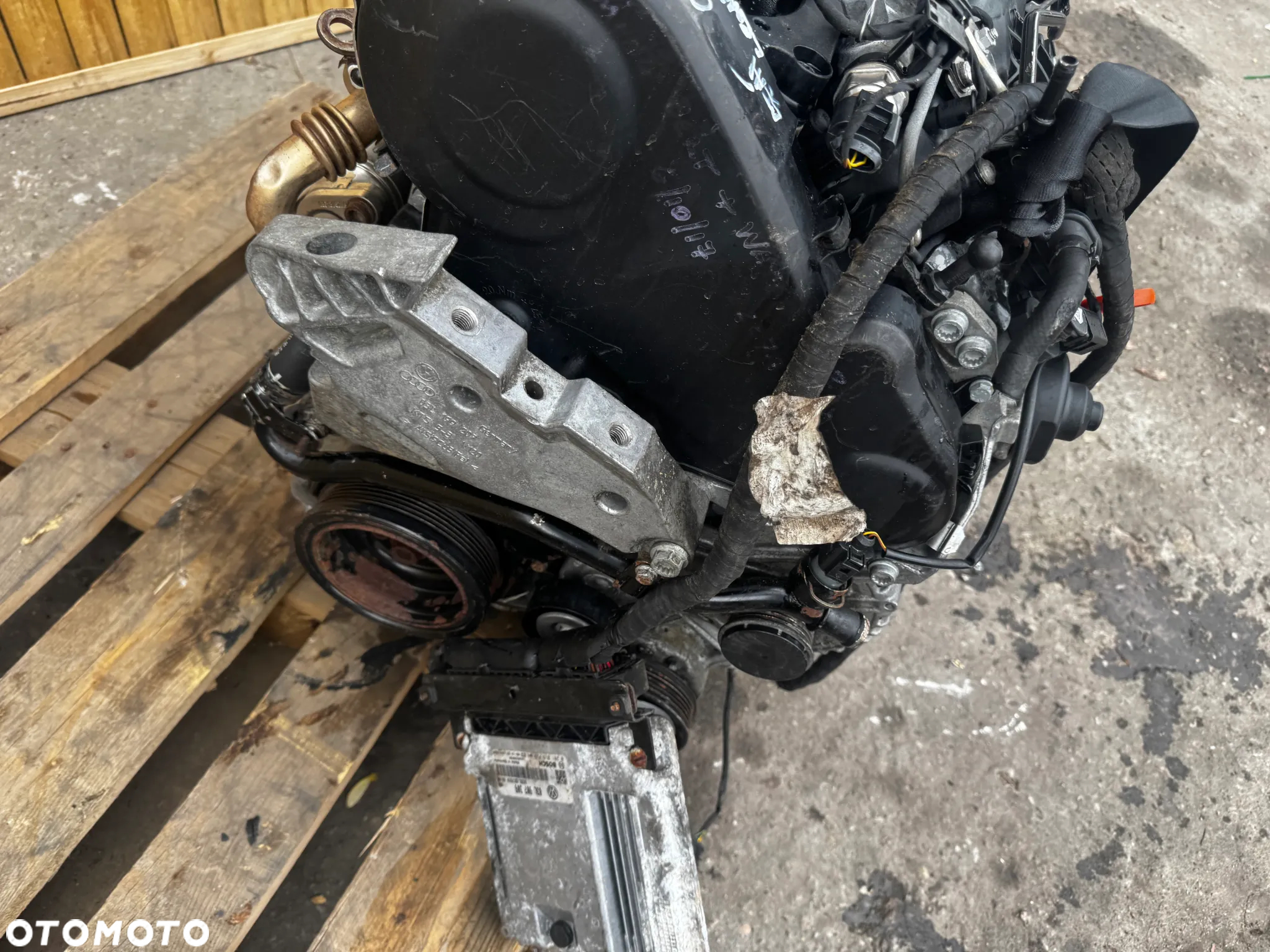 silnik cbb 2.0 tdi tiguan sharan passat kompletny 173 tys - 7