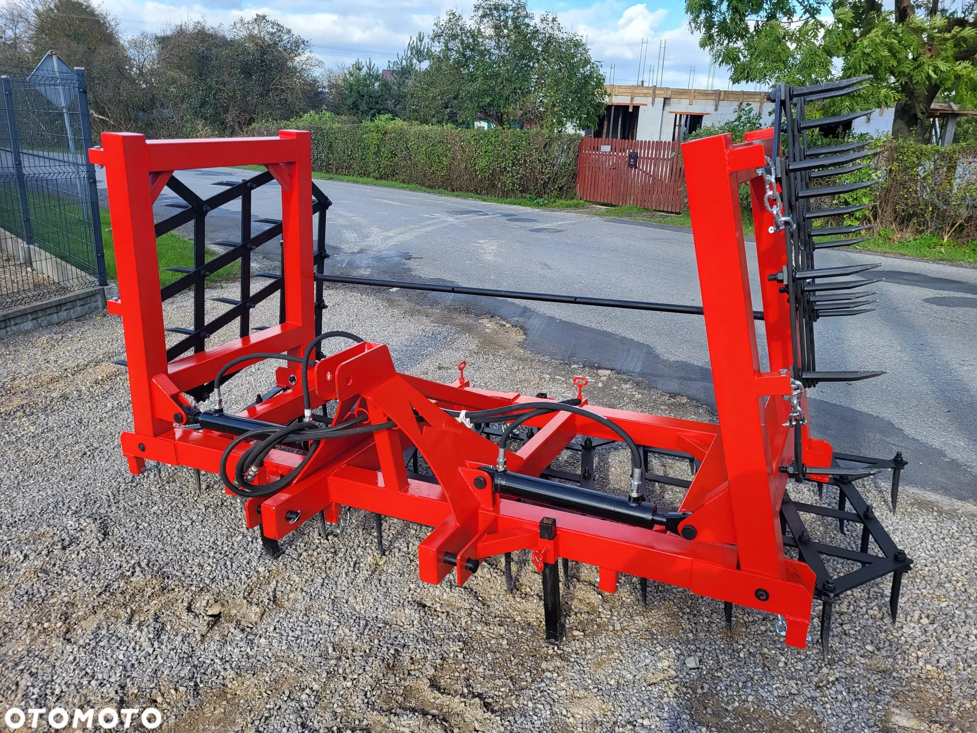 BRONY POLOWE HYDRAULICZNIE SKŁADANE 5 pól/2 siłowniki / solidna rama / 20Ph - 10