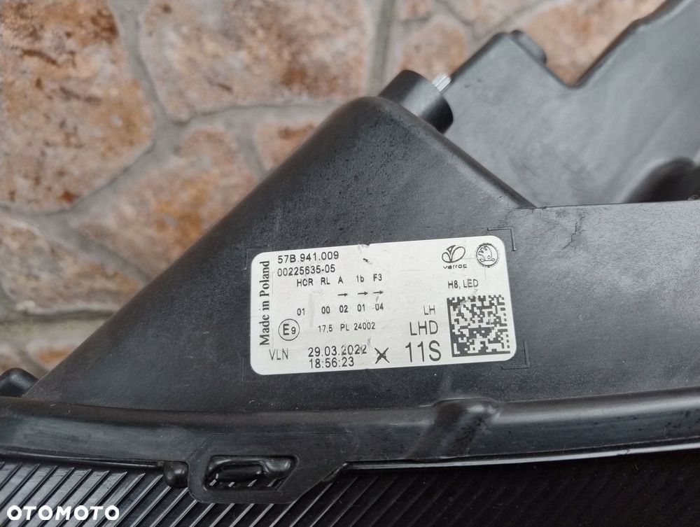 lampa lewa full led skoda karoq 57b lift 2021-^ 57b941009 - 10