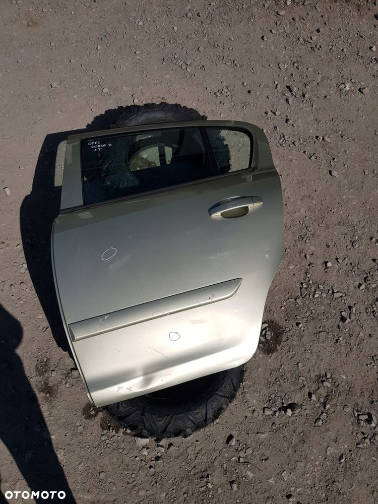 DRZWI LEWE LEWY TYŁ OPEL CORSA D EUR Z40M - 1