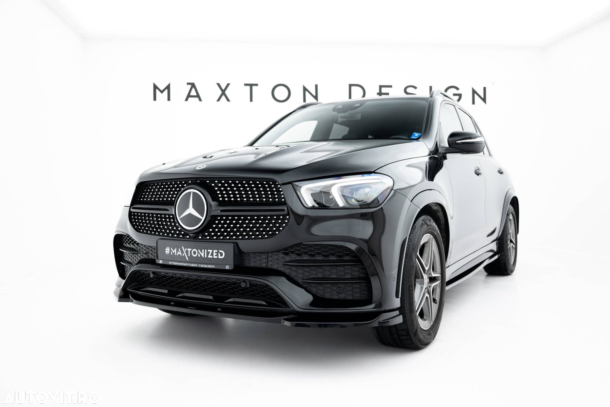 Prelungire Bara Fata compatibila cu Mercedes GLE SUV W167 AMG Line Maxton Design - 1