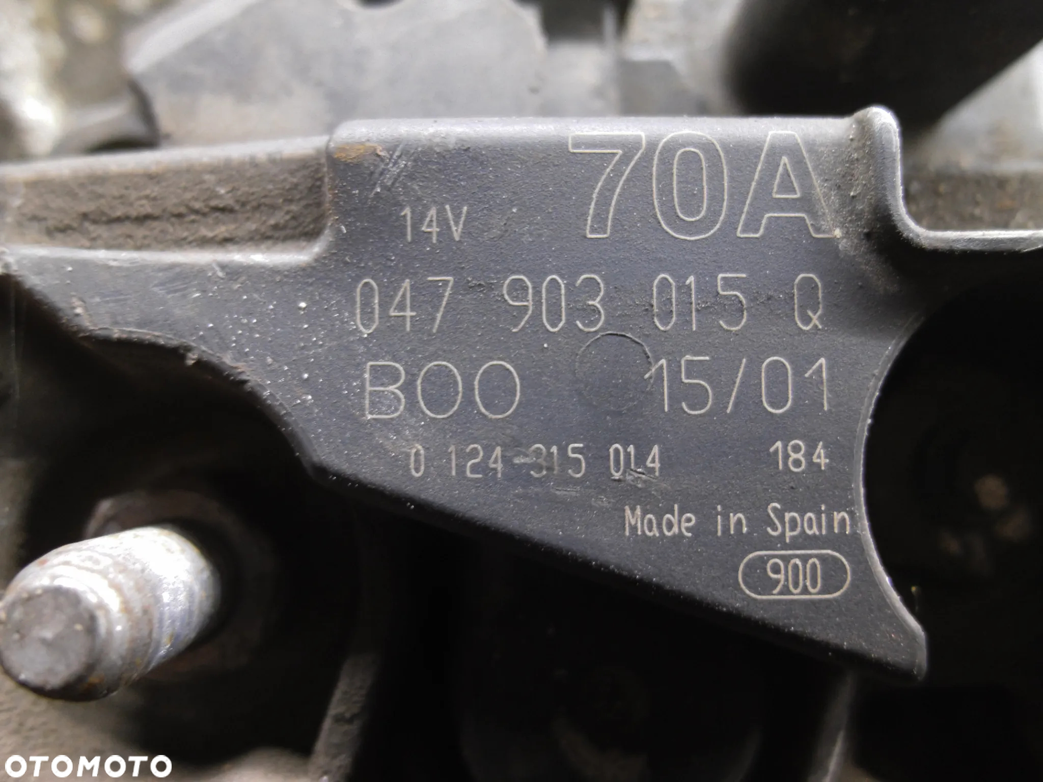 Alternator SKODA Fabia 1 1.4mpi 047 903 015 Q 047903015Q POSIADAM 2 SZT - 6