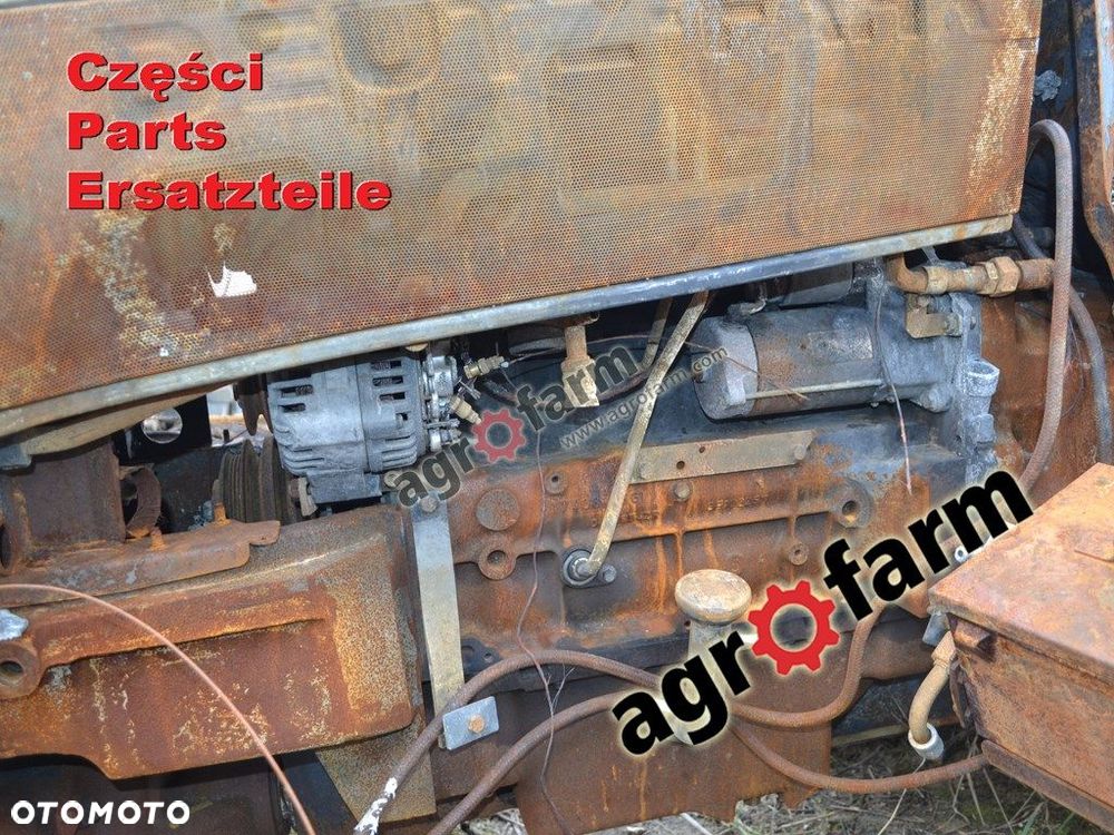 Deutz Agrotron K430 części, skrzynia biegów, oś - 4