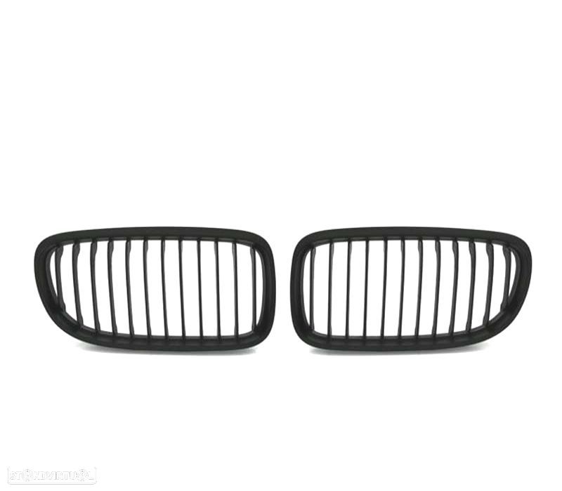 GRELHAS FRONTAIS BMW E90 E91 08-12 PRETO - 4
