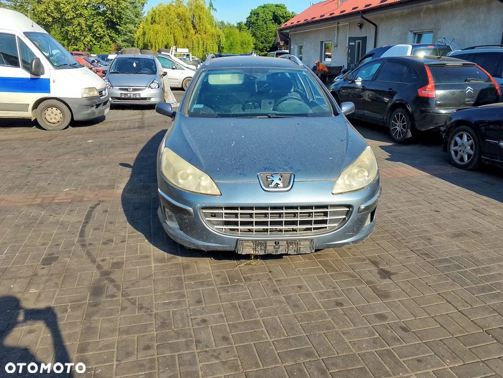Peugeot 407 (04-08r.) 2.0 HDI 136KM. Silnik DW12TED4 Skrzynia ML6CL lakier EZW.Cały na części. GWARANCJA !!!  Przód Tył Zestaw Komplet Drzwi Klapa Zderzak Błotnik Maska Grill Atrapa Szyba Pas Lampa Lusterko Boczki Fotel Kanapa Kokpit Deska Rozdzielcza Przełącznik Włącznik Sterownik Przewody Wiązka Instalacja Moduł Komputer Czujnik Listwa Pompa Alternator Wtryski Głowica Rozrusznik Kompresor Sprzęgło Dwumas Silnik Skrzynia ABS Klimatyzacji Paliwa Wspomagania Kolektor Turbina Przepustnica Zawór Chłodnica Koło Hak Belka Sanki Zawieszenie Mcpherson Półoś Amortyzator Wydech Tłumik Zacisk Most - 2