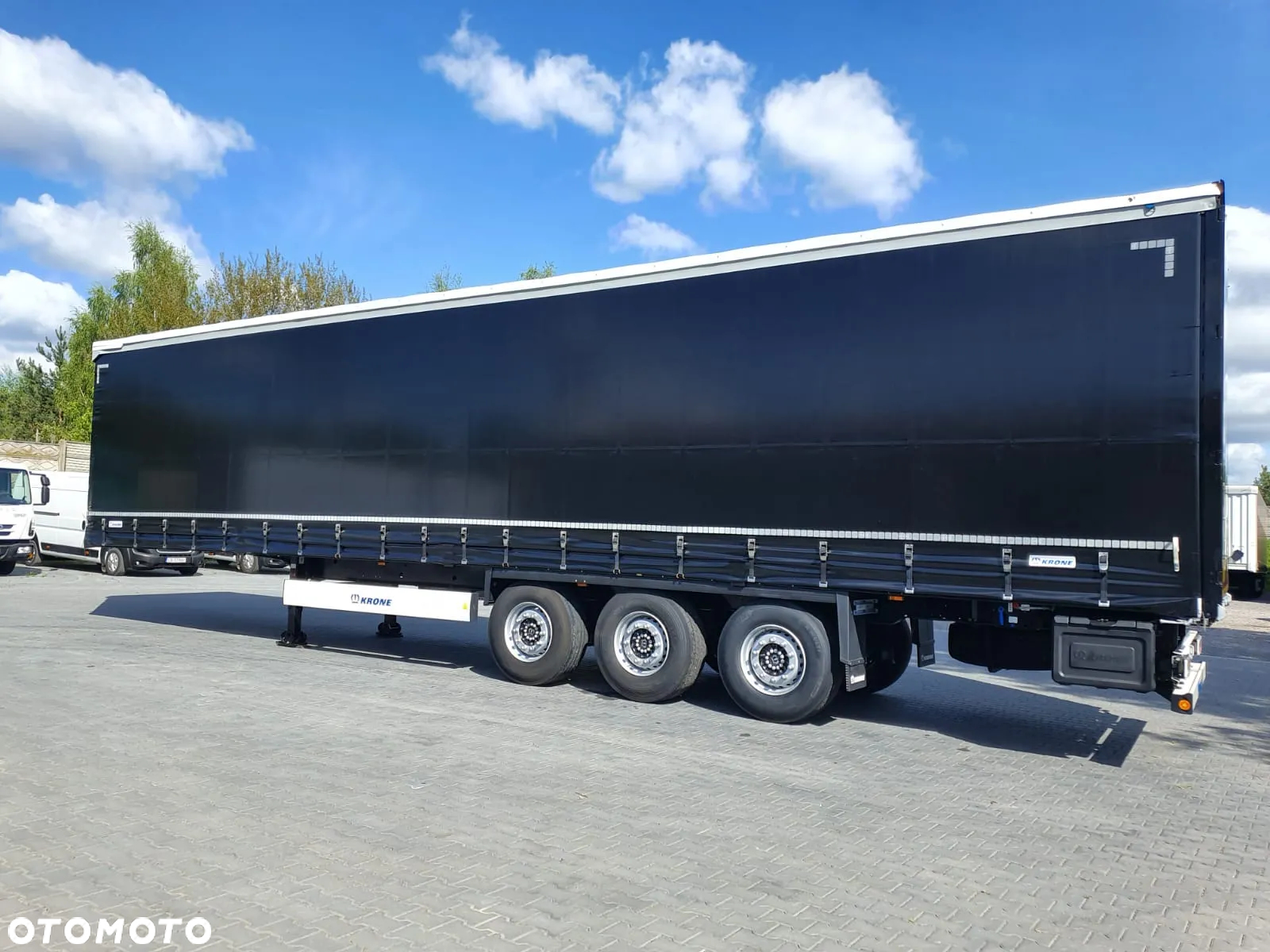 Krone Firana Standard Oś Podnoszona Nowe Plandeki - 5