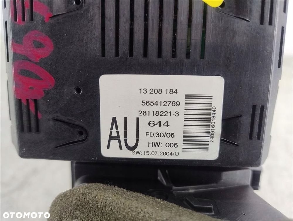 Radio+ wyświetlacz kpl OPEL VECTRA C 2005-2008 LIFT BLAUPUNKT 13190853 - 5