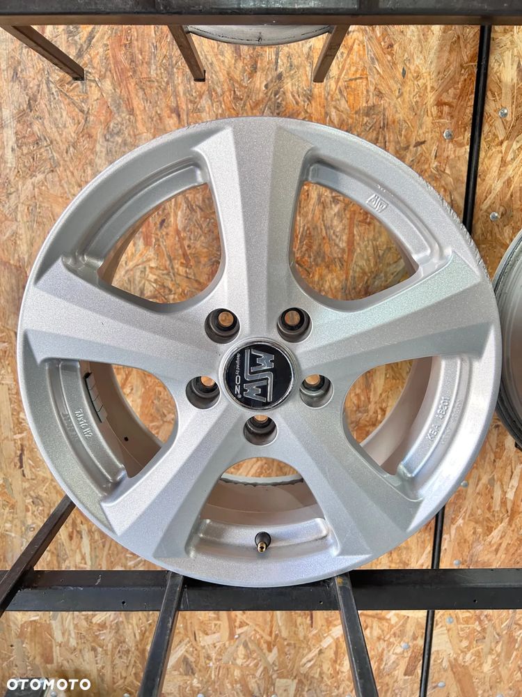 4 FELGI ALU. VW GOLF 5 , 6 , 7 , TOURAN , CADDY , SKODA OCTAVIA 2 , SEAT LEON 2  16'' 7J  ET48 - 8