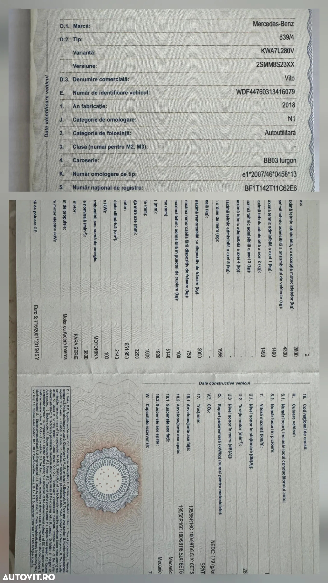 Mercedes-Benz Vito 114 long 10400€+tva - 16