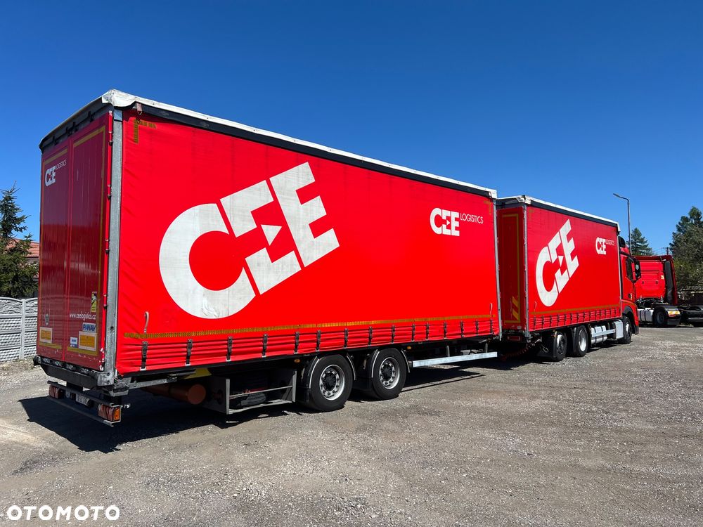 Mercedes-Benz ACTROS  MP5 euro6 6x2 jumbo zestaw  120m 38palet - 2