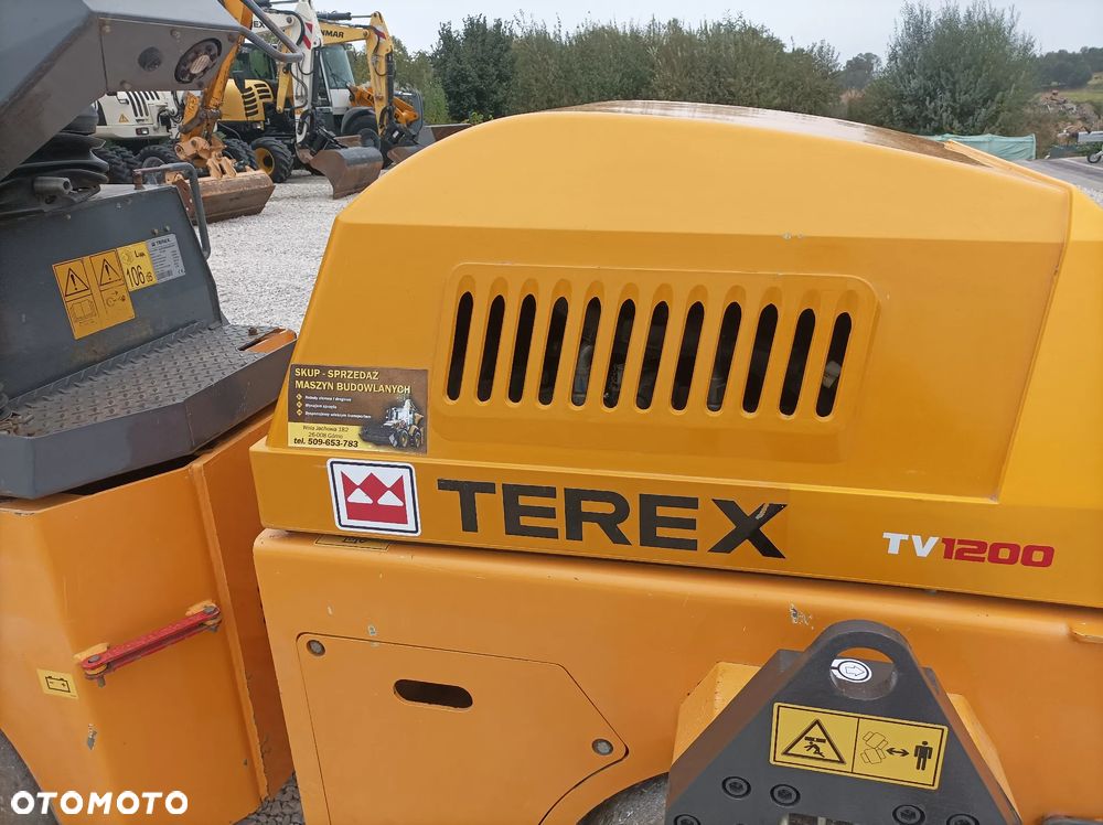 Terex TV 1200 / WALEC DROGOWY / 3T / JAK NOWY / SPROWADZONY / - 6