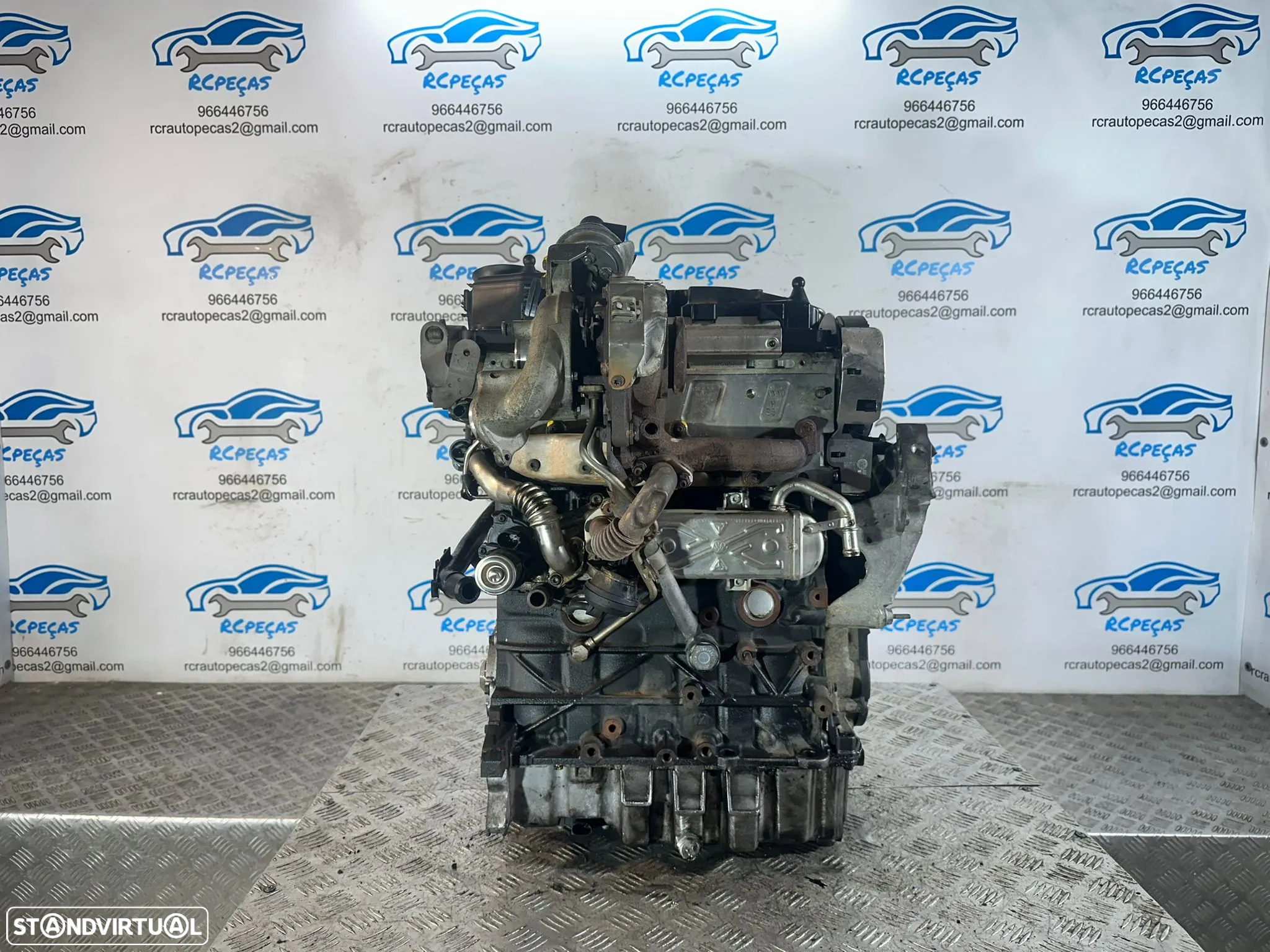 .Motor completo Audi VW Volkswagen Seat 1.6 TDI 105cv CAY - 7