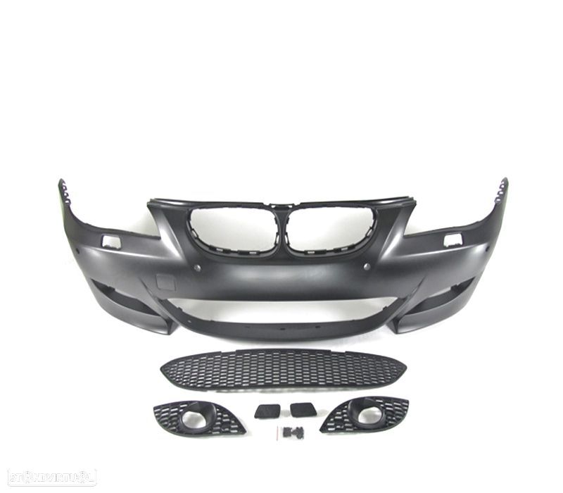 PÁRA-CHOQUES FRONTAL BMW E60 E61 03-07 PDC E LAVA FARÓIS SEM FARÓIS DE NEVOEIRO LOOK M5 - 2