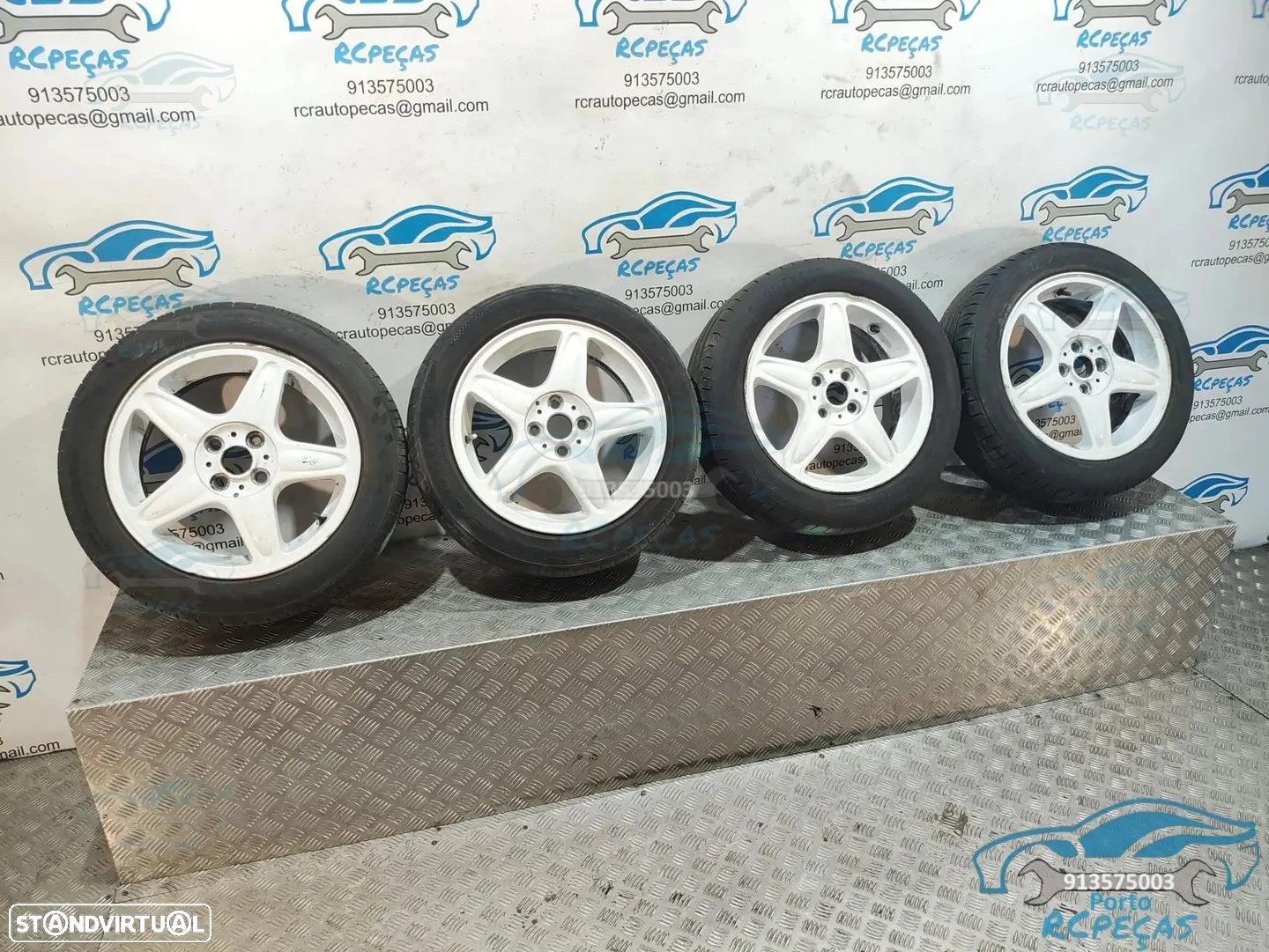 Conjunto Jantes 16" Mini - 6.5J | ET48 | 4x100 - Originais | Jante | 6769410 | 6769409 | 195 55 16 | 4 x 100 | 16 Polegadas | Original | R53 | R55 | R50 | R56 | R57 | R58 | R59 | R60 | Clubman | Cabrio | Roadster | Coupe - 11