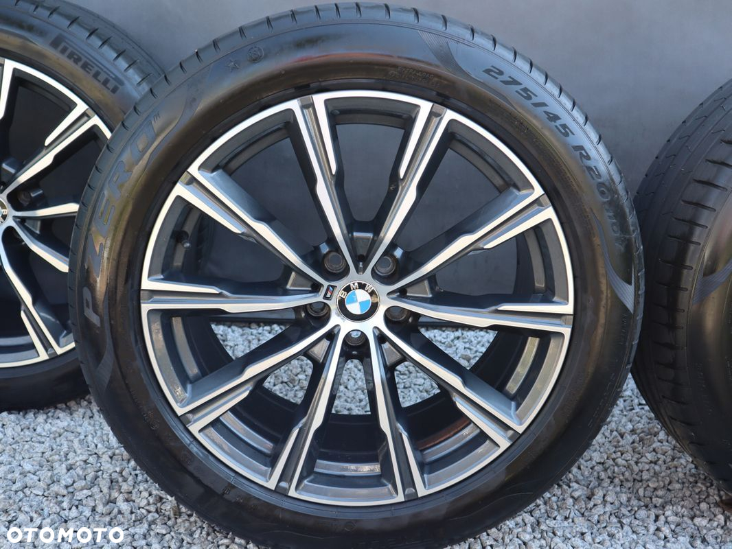 KOŁA Felgi BMW OE G05 GO6 20 CALI WZ 740 M X5 X6 OE Pirelli SUPER STAN - 5