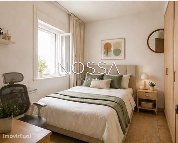 Moradia bi-familiar composta por dois apartamentos T2 com entradas... - Grande imagem: 4/48