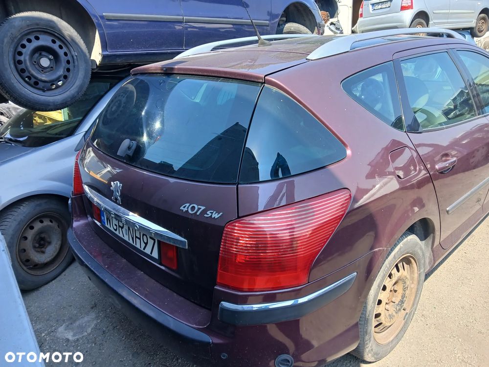 Peugeot 407 sw 2.0 16v 10 LH2W 1273426 silnik BVM 5 skrzynia napęd sanki belka wahacz wahacze zacisk zaciski zwrotnica piasta kopyto mc person amortyzator sprężyna maglownica - 4