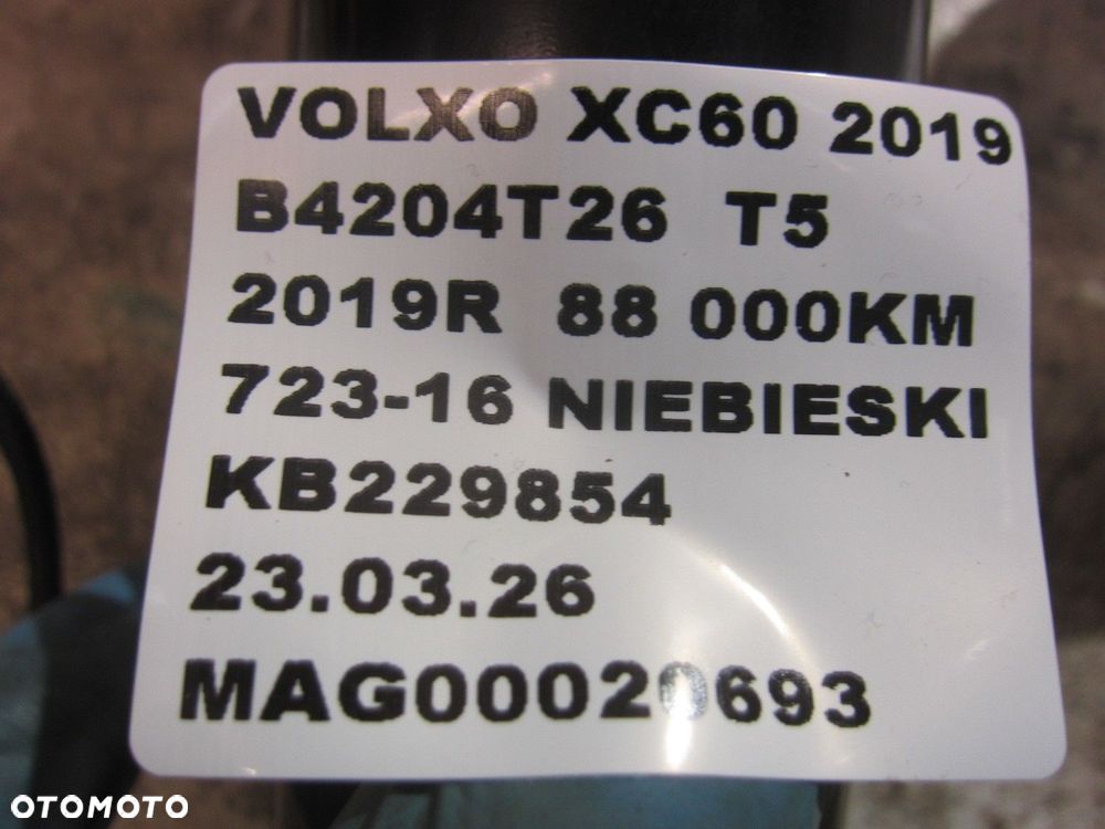 VOLVO XC60 II XC 60 2.0 T5 AMORTYZATORY TYLNE TYŁ LEWY PRAWY 32213635 - 10