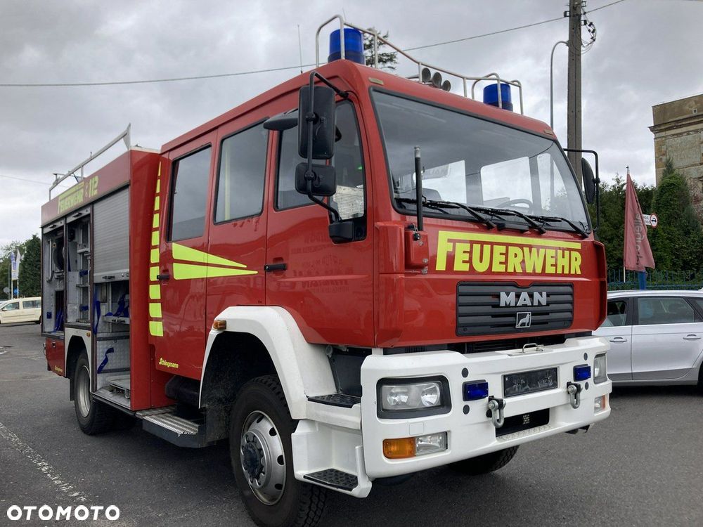 MAN MAN 15,250 Straż pożarna gaśnicza 9-osobowa 4X4 Wóz strażacki 2003 - 28