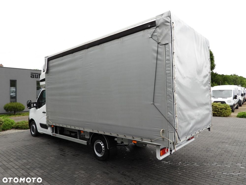 Renault MASTER PLANDEKA 10 PALET WEBASTO TEMPOMAT LEDY PNEUMATYKA KLIMATYZACJA  165KM - 11