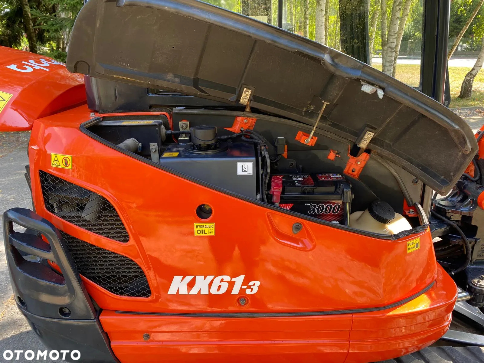 Kubota KX61-3 | 2016rok | 2412 mtg | mały przebieg! | nowe sworznie I FV - 10