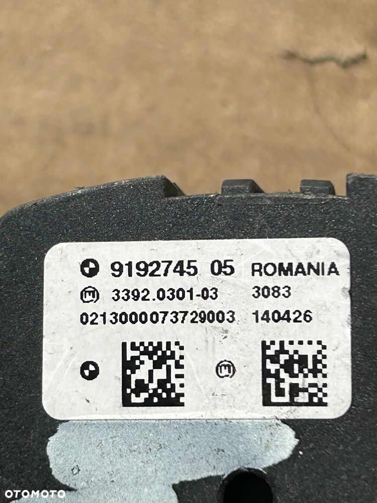 BMW F01 F06 F07 F10 F25 PANEL PRZEŁĄCZNIK ŚWIATEŁ 9192745 - 3