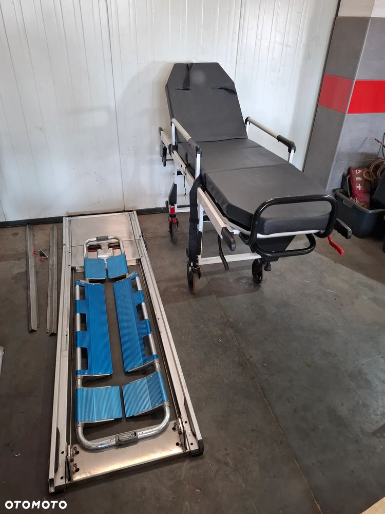 Nosze transportowe wielopoziomowe do karetki plus nosze podbierakowe komplet - 4