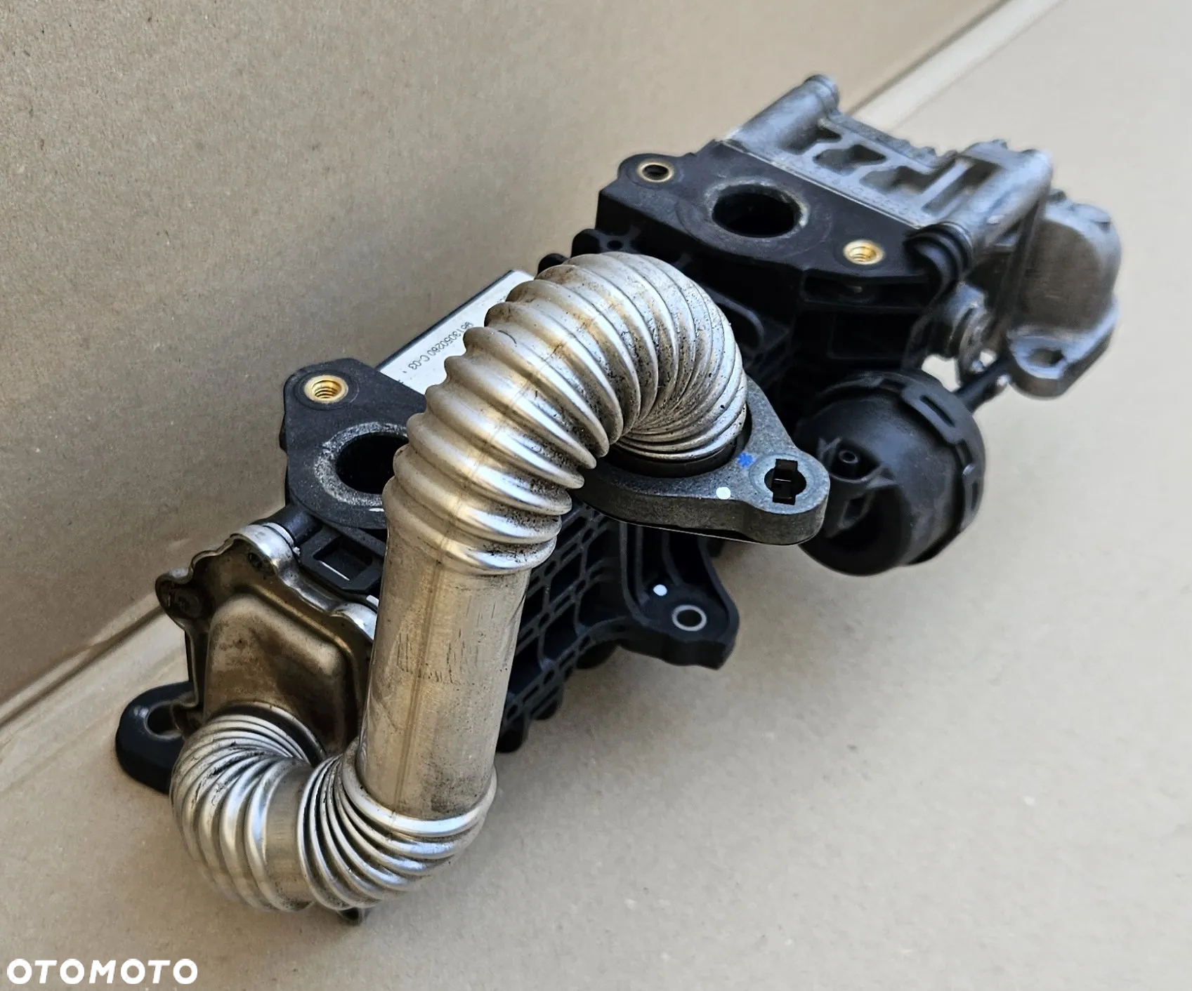 Chłodnica spalin EGR FORD CITROEN PEUGEOT TOYOTA 1.5 BlueHDI ORYGINAŁ 9813050280 - 3