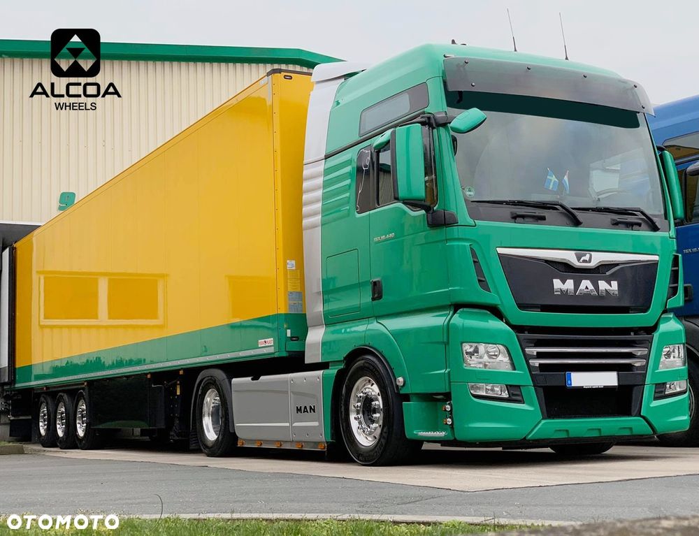 MAN / ORYGINALNE FELGI ALCOA + Kapselki GRATIS / ET120 / 22,5 x 11,75 / LVL ONE / KOSZTY FV / DOSTAWA GRATIS - 9