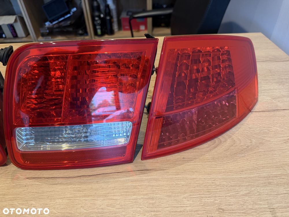 LAMPY TYŁ TYLNE LED AUDI A8 S8 D3 KOMPLET ORYGINALNE - 2