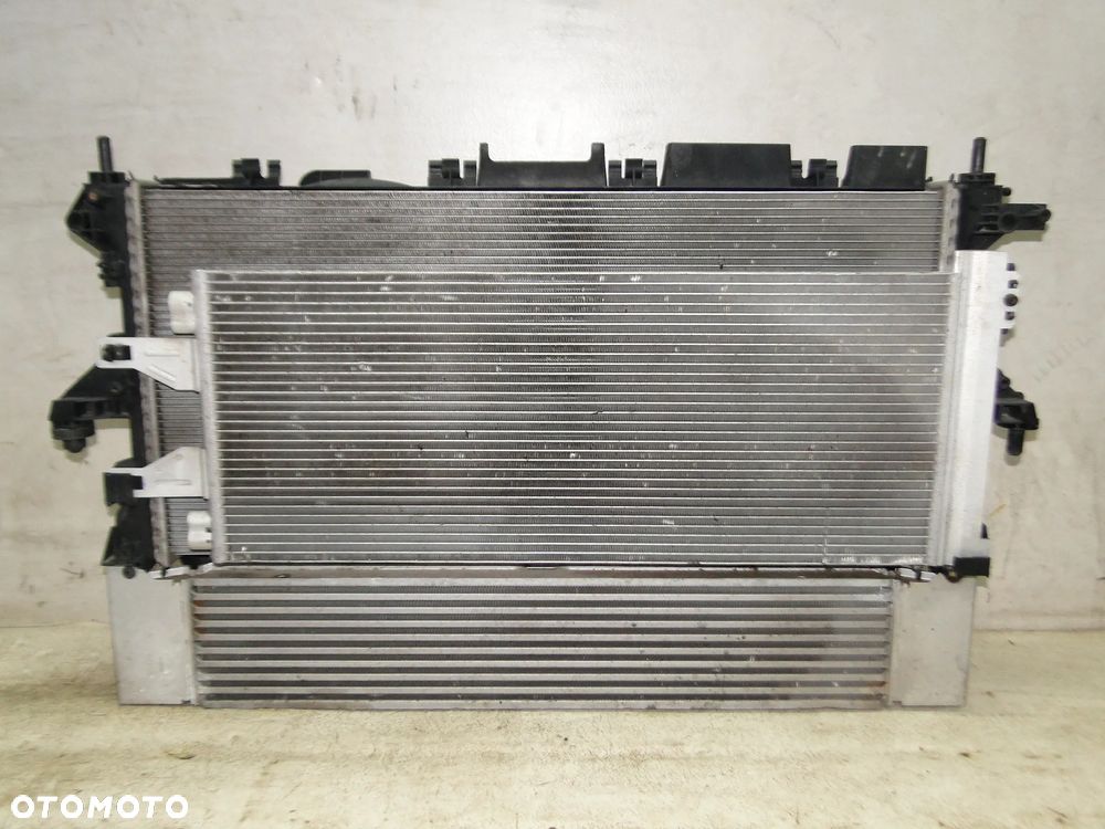 FIAT DUCATO III 3 CHŁODNICA WODY PŁYNU KLIMATYZACJI INTERCOOLER WENTYLATORY 2.3 M-JET 14-23r EUROPA - 1