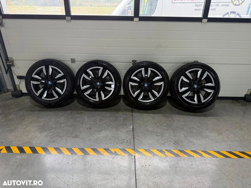 Jante Bmw X3, iX3, X4 , originale, 19 inch cu anvelope iarna Michelin ca noi - 1