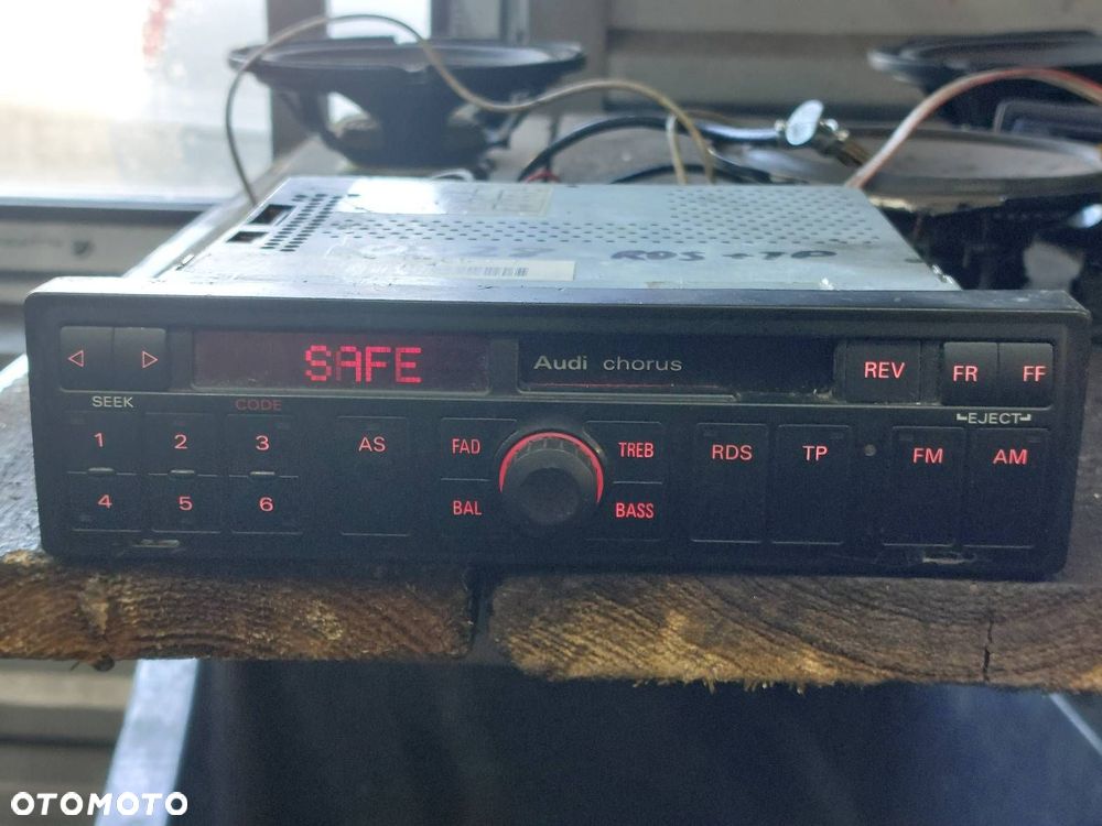 RADIO ODTWARZACZ + KOD AUDI A4 B5 RADIO AUDI CHORUS 4B0035152 KASETY - 6